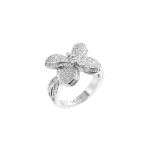 Van Cleef & Arples Magic Alhambra Ring Rose Gold Full Pavé