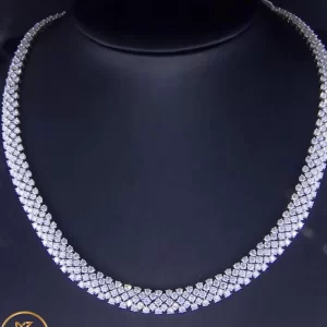 Dây Chuyền Trang Sức Đính Kim Cương