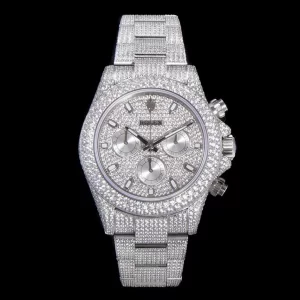 Rolex GMT-Master II Ice 116769TBR Chế Tác Vàng Trắng 18k  Đính Kim Cương