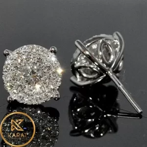 Bông Tai Vàng Trắng, Kim cương thiên nhiên