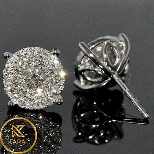 Bông Tai Vàng Trắng, Kim cương thiên nhiên