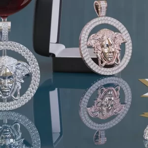 Mặt Dây Chuyền Versace 10k 14k 18k