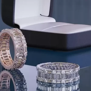 Nhẫn Nam 10k 14k 18k Kim Cương