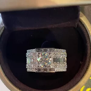 Nhẫn Nam 10k 14k 18k Kim Cương