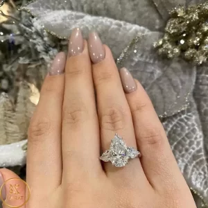 Nhẫn Nữ 10k 14k 18k Kim Cương