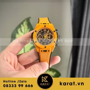 Bộ Sưu Tập Đồng Hồ Hubot Big Bang Unico Orange Ceramic Chế Tác Nhà Máy BBF 42mm
