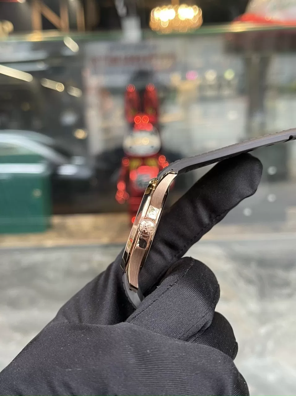 PATEK PHILIPPE AQUANAUT 5167R-001 ROSE GOLD 18K - Ảnh 4