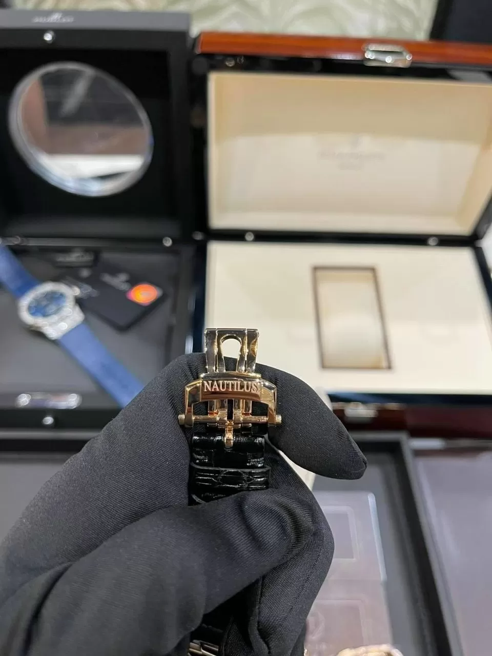 PATEK PHILIPPE NAUTILUS 5711R VÀNG HỒNG 18K DIAMONDS - Ảnh 5