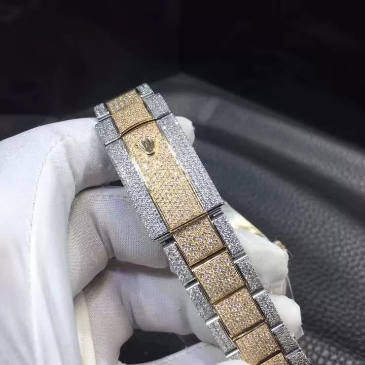 ROLEX DATEJUST 41 126331 FULL KIM CƯƠNG THIÊN NHIÊN - Ảnh 3