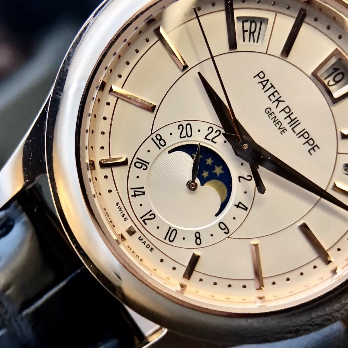 PATEK PHILIPPE ANNUAL CALENDAR 5205R-010 ROSE GOLD 18K - Ảnh 3