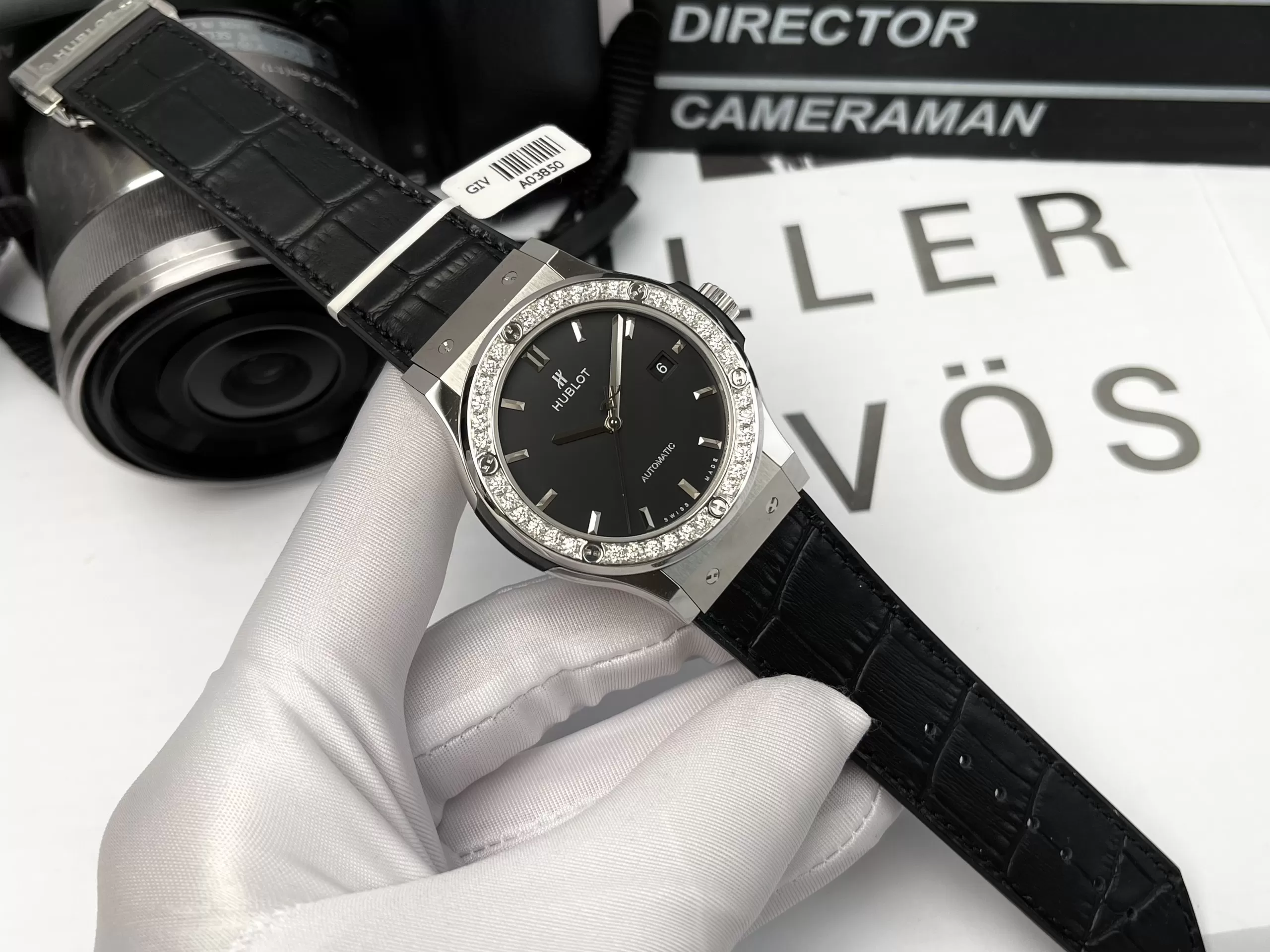 HUBLOT CLASSIC FUSION TITANIUM CUSTOM DIAMONDS 42 MM - Ảnh 7