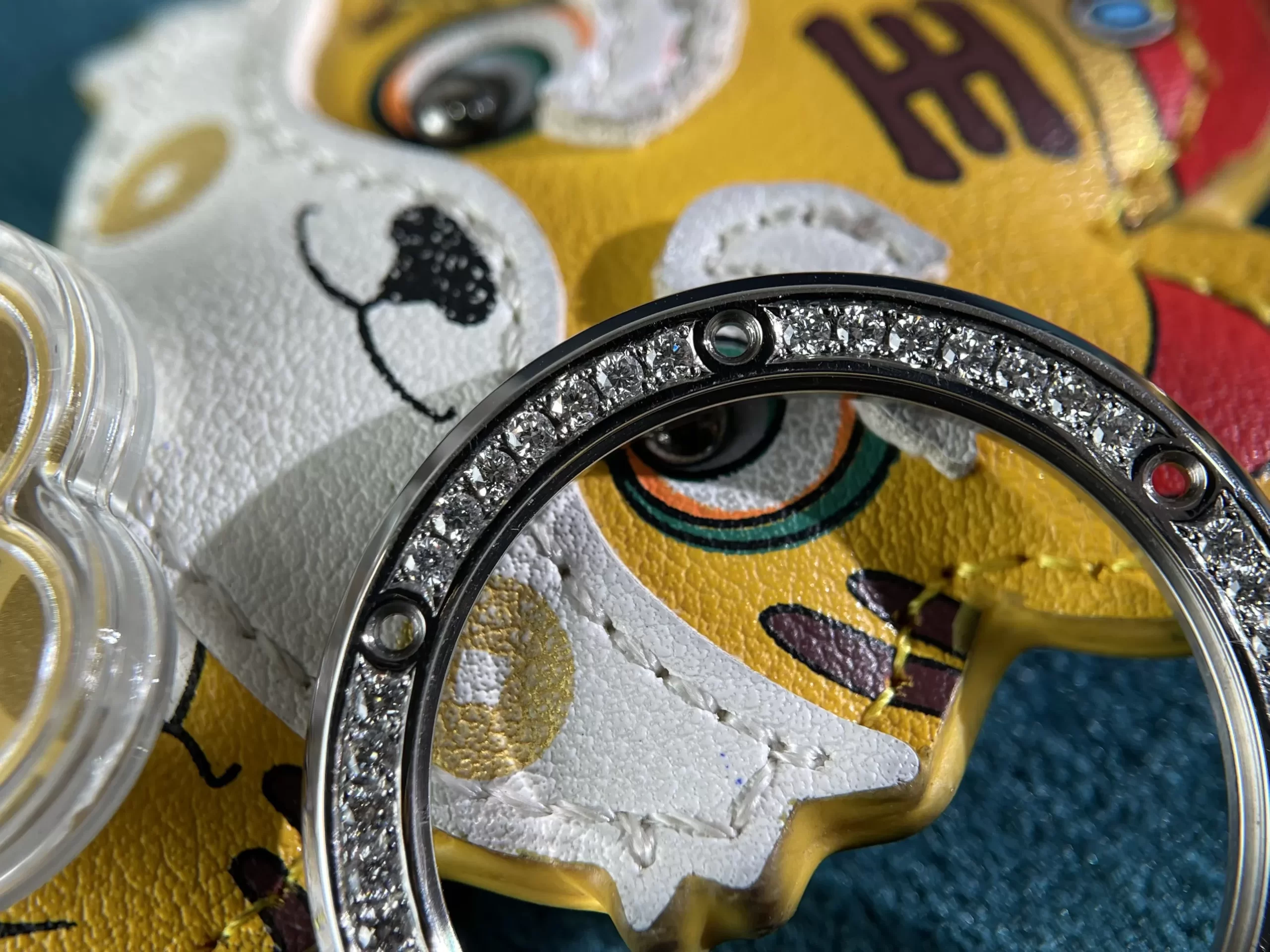 Niềng Hublot Đính Kim Cương Thiên Nhiên - Ảnh 5