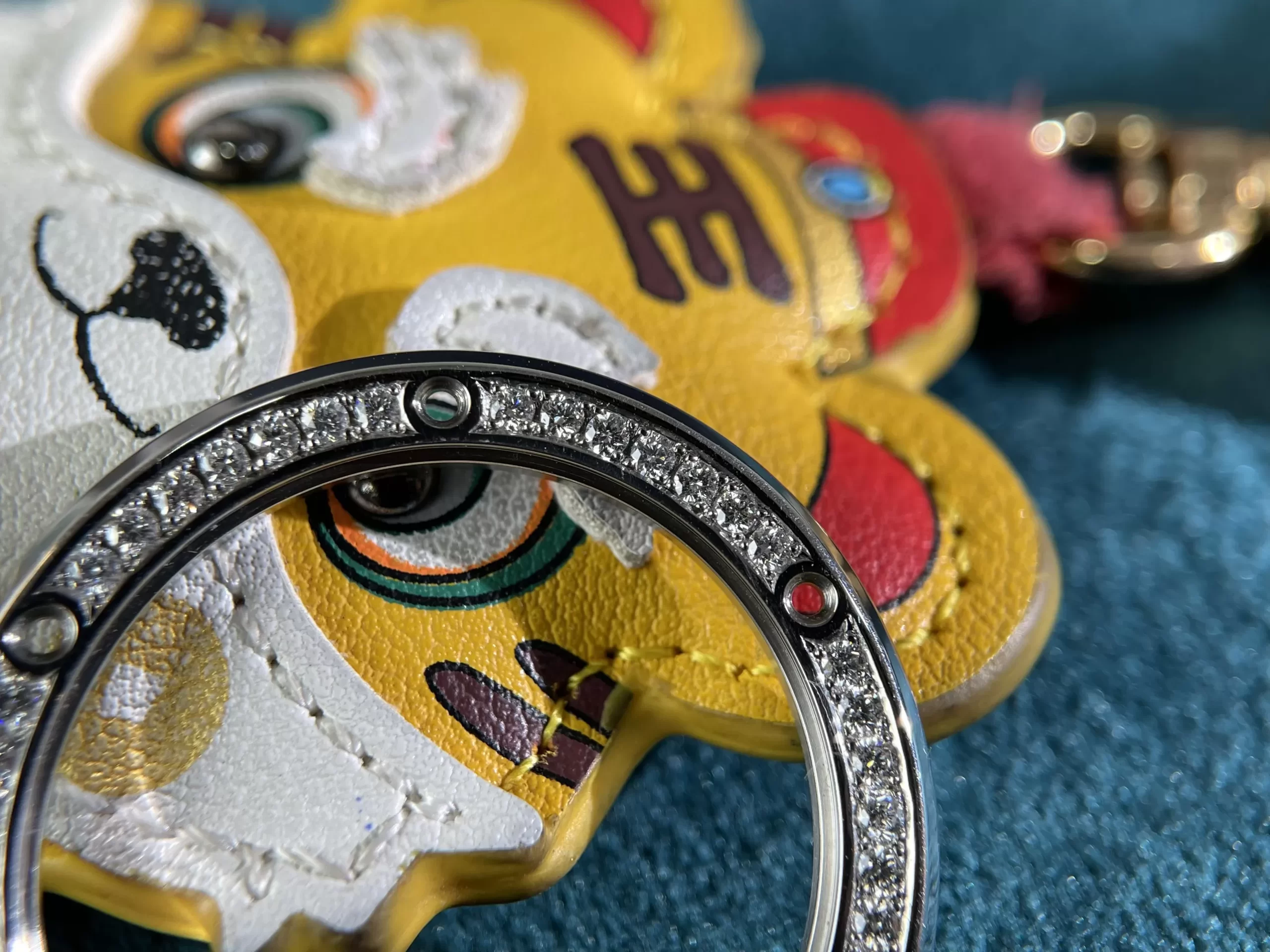 Niềng Hublot Đính Kim Cương Thiên Nhiên - Ảnh 4