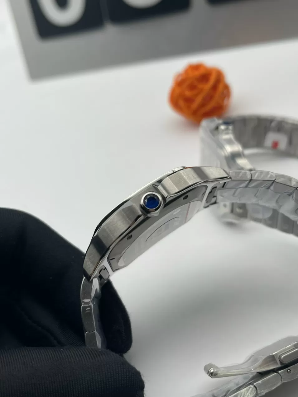 Đồng Hồ Cartier Santos de Cartier rep 1:1 WSSA0018 - Ảnh 5