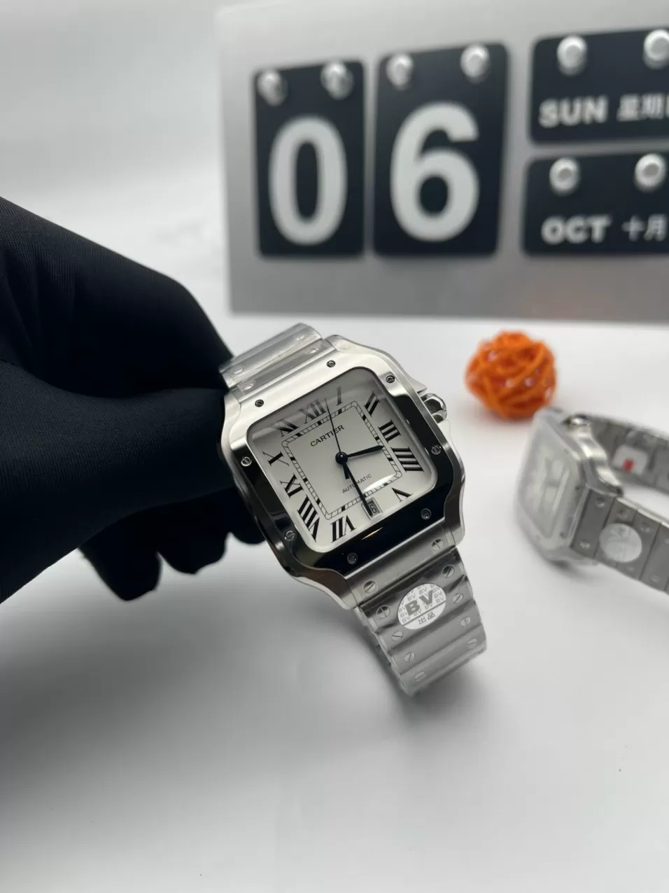Đồng Hồ Cartier Santos de Cartier rep 1:1 WSSA0018 - Ảnh 4