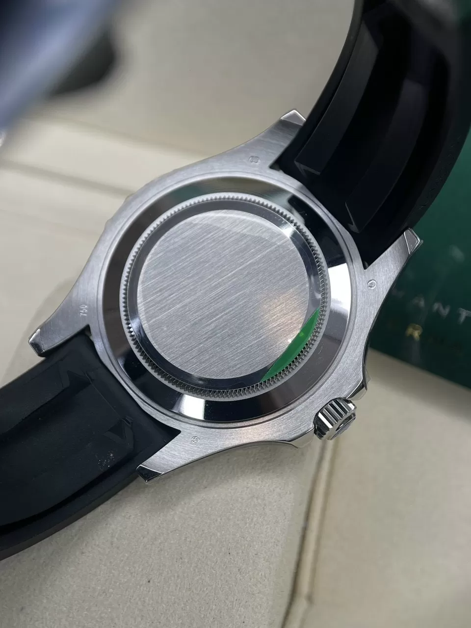 Đồng Hồ Rolex Yacht-Master 1:1 like auth Mặt Số Đen - Ảnh 4
