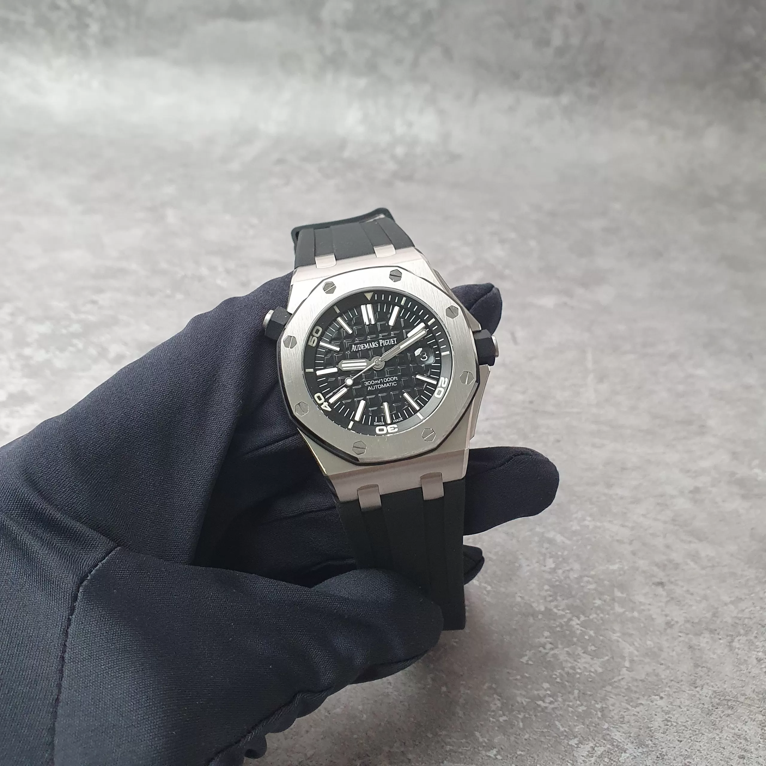 Đồng Hồ Audemars Piguet Rep 1:1 Royal Oak Offshore Diver 15710ST.OO.A002CA.01 - Ảnh 5