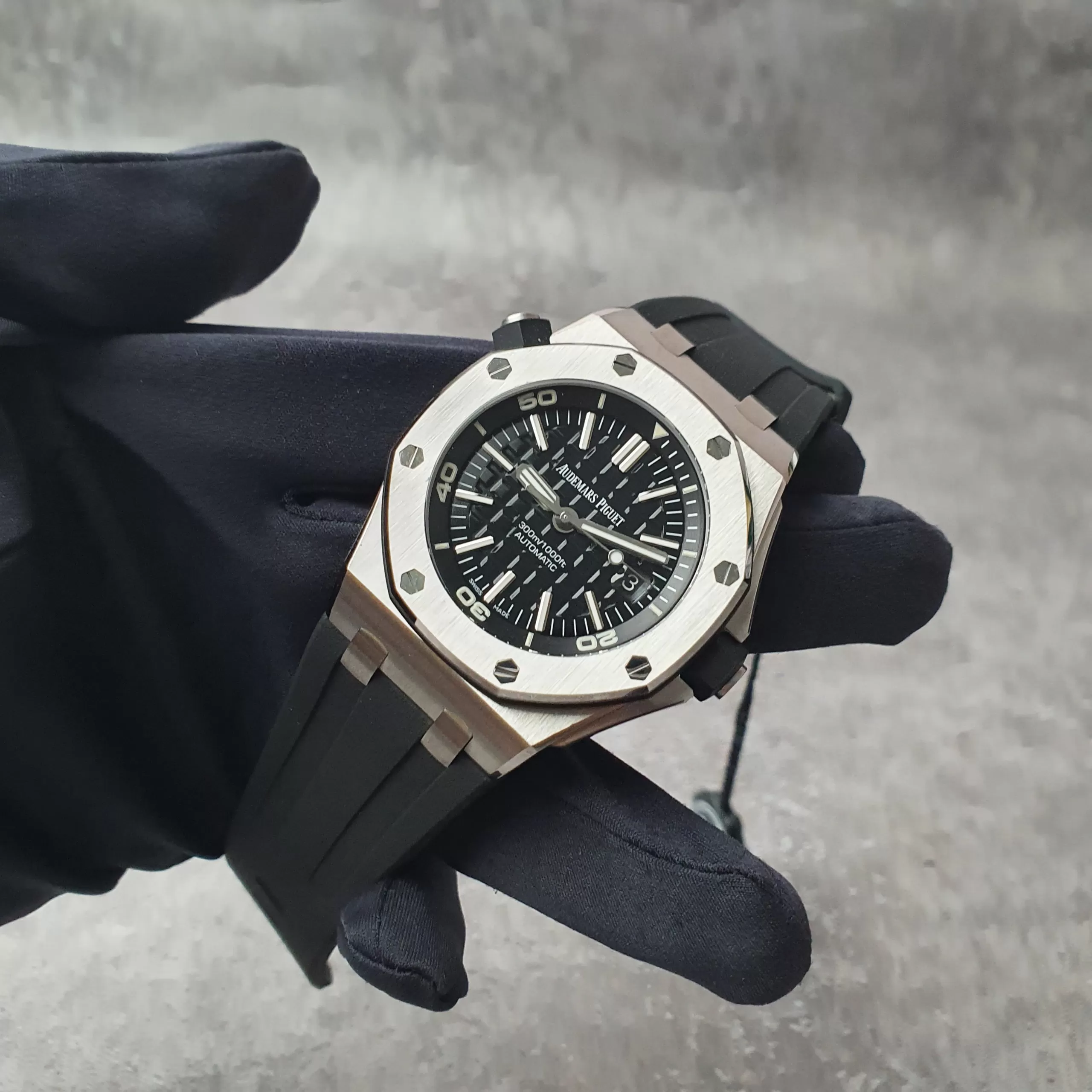 Đồng Hồ Audemars Piguet Rep 1:1 Royal Oak Offshore Diver 15710ST.OO.A002CA.01 - Ảnh 4