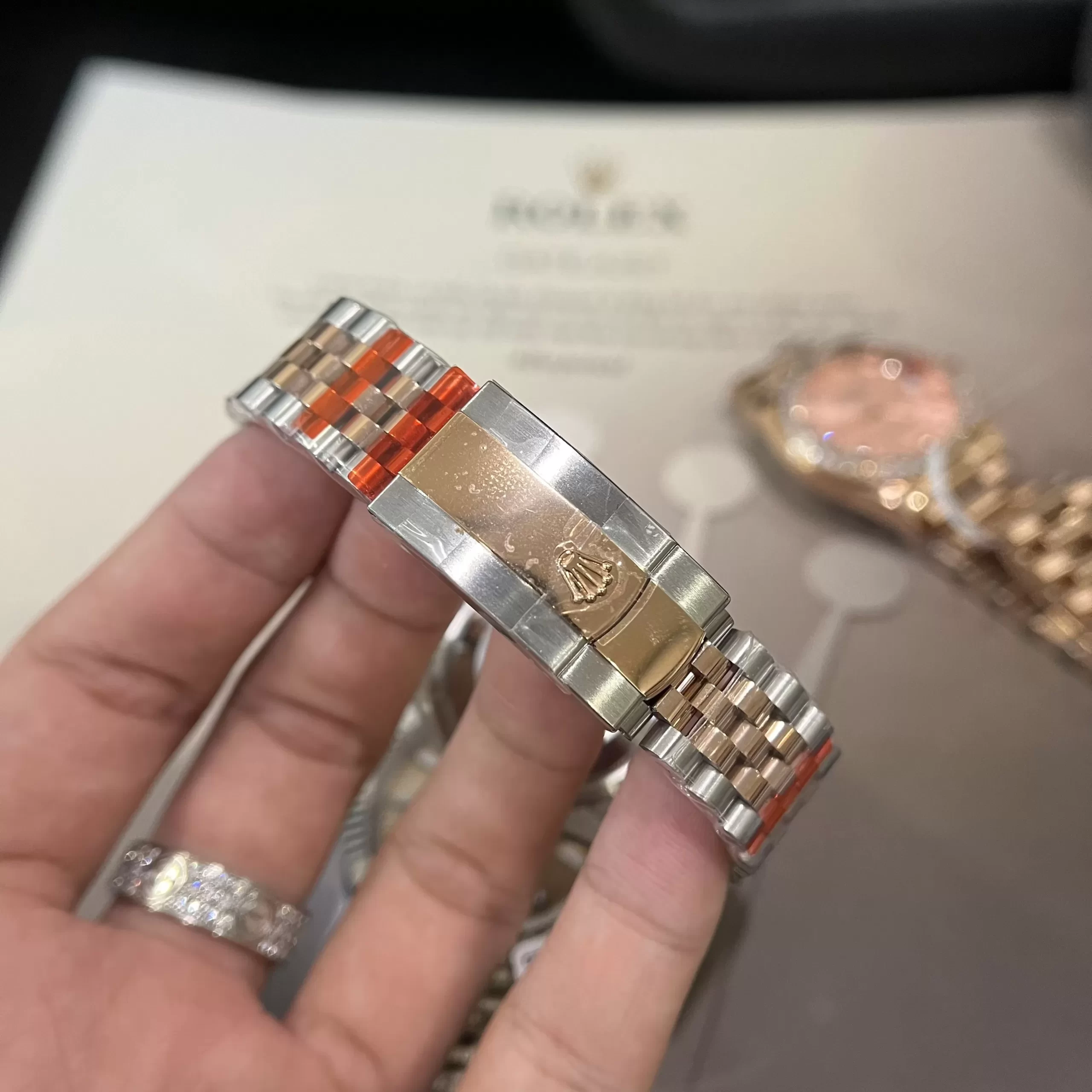 Đồng Hồ Rolex Siêu Cấp 1:1 Datejust 36 126281RBR Mặt Số Rhodium Tối Cọc Số La Mã - Ảnh 7