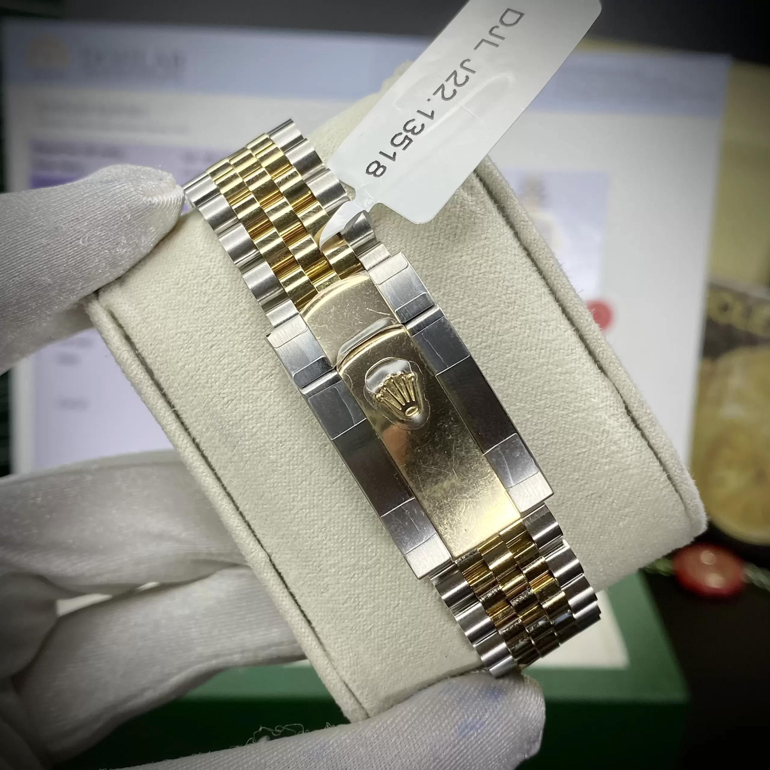 Đồng hồ Rolex Replica 1:1 Datejust 36 126233-0023 Oystersteel và vàng vàng - Ảnh 5