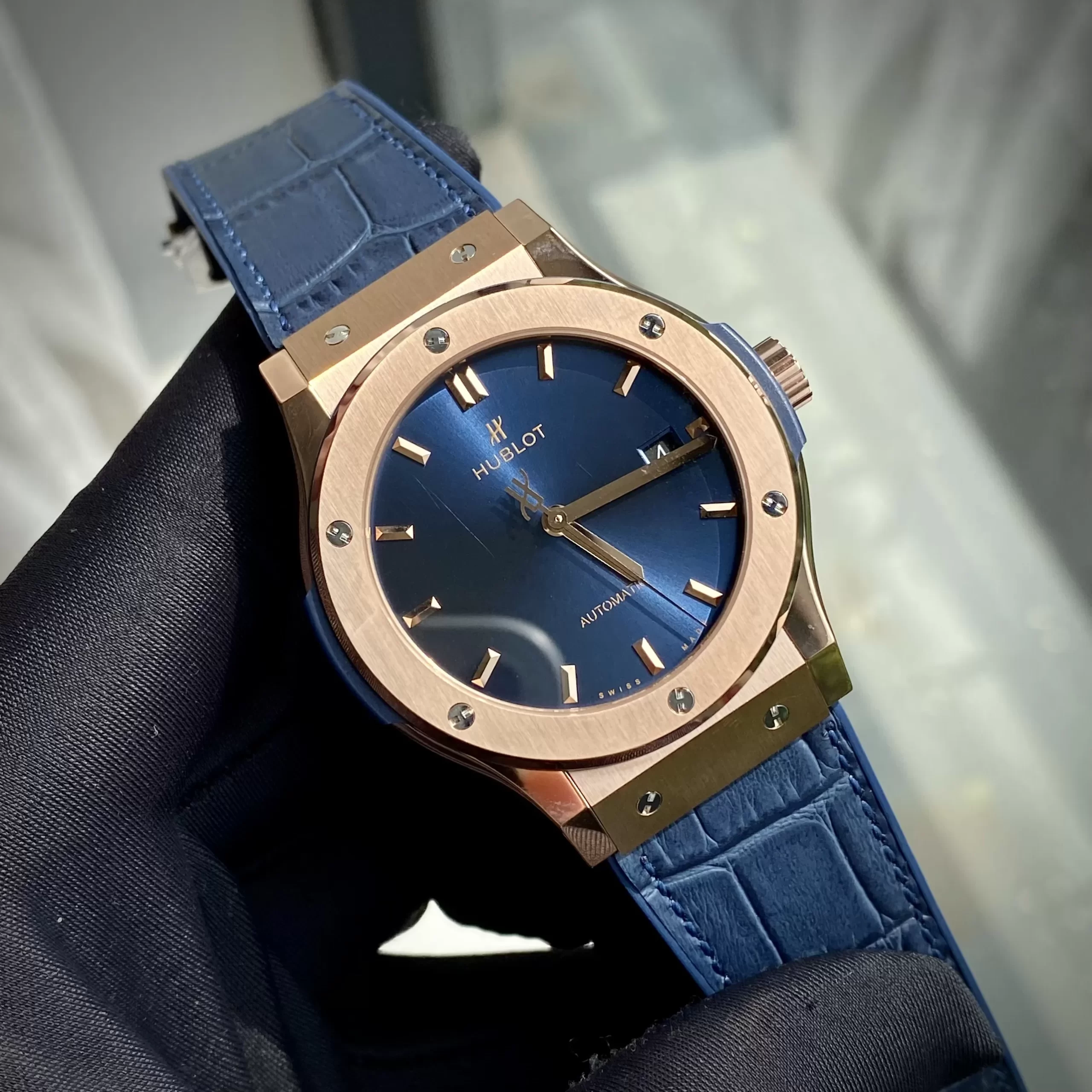 Đồng Hồ Hublot Siêu Cấp Fusion Classic King Gold - Ảnh 3