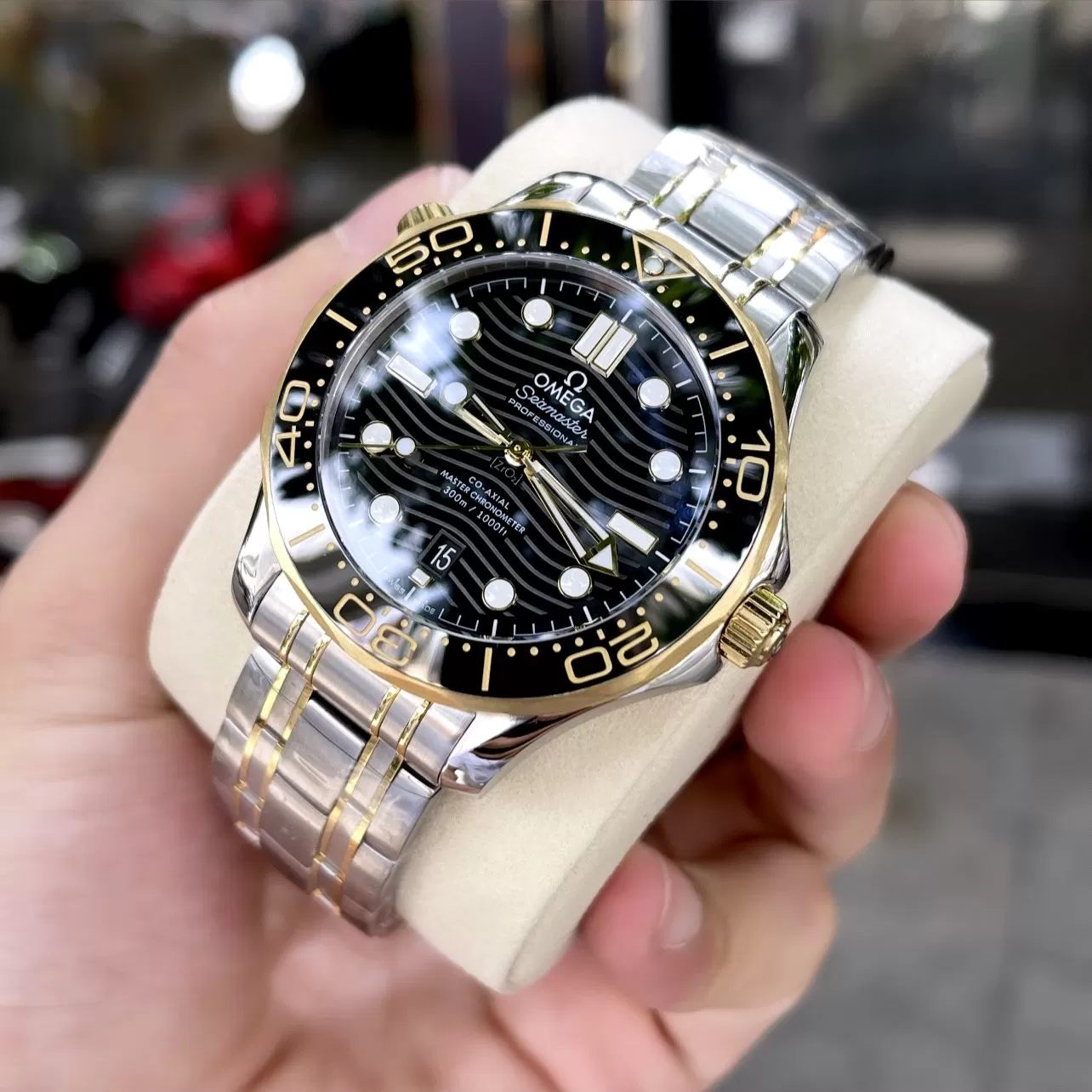 Đồng Hồ Omega Replica Seamaster DIVER 300m - Ảnh 3