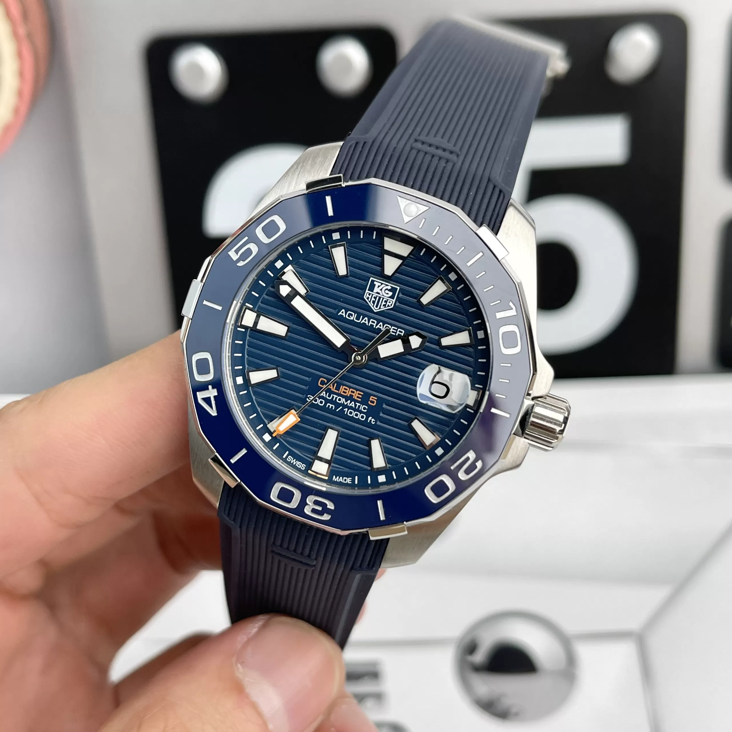 Đồng Hồ TagHeuer Auaracer Like Auth - Ảnh 5