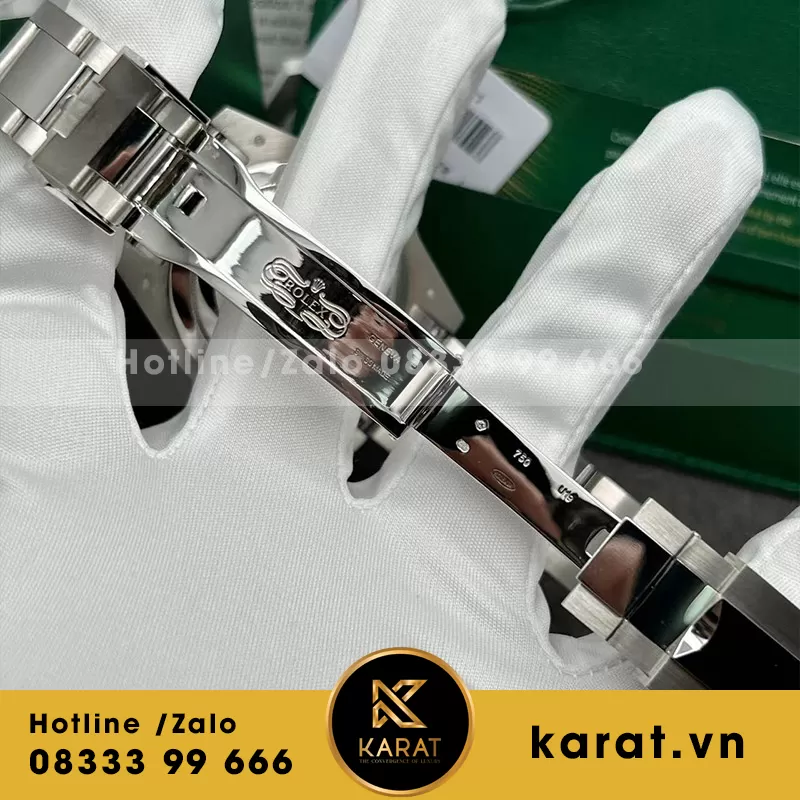 Rolex submariner 116659SABR chế tác vàng trắng blue dial - Ảnh 6