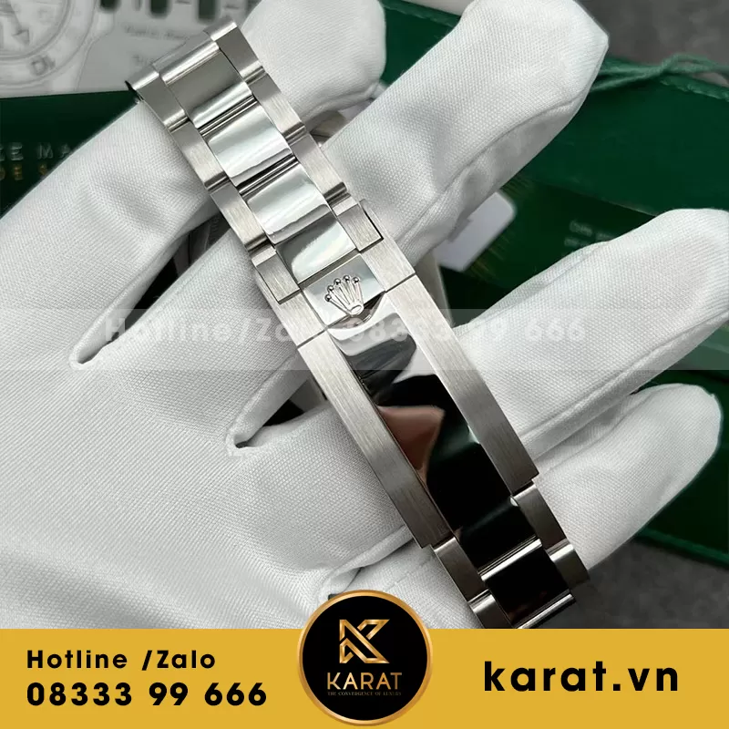 Rolex submariner 116659SABR chế tác vàng trắng blue dial - Ảnh 5