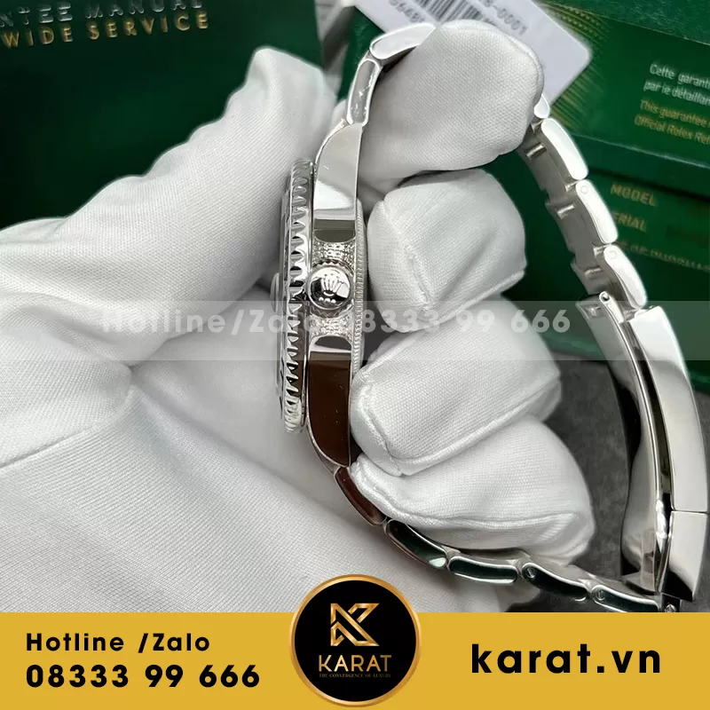 Rolex submariner 116659SABR chế tác vàng trắng blue dial - Ảnh 4