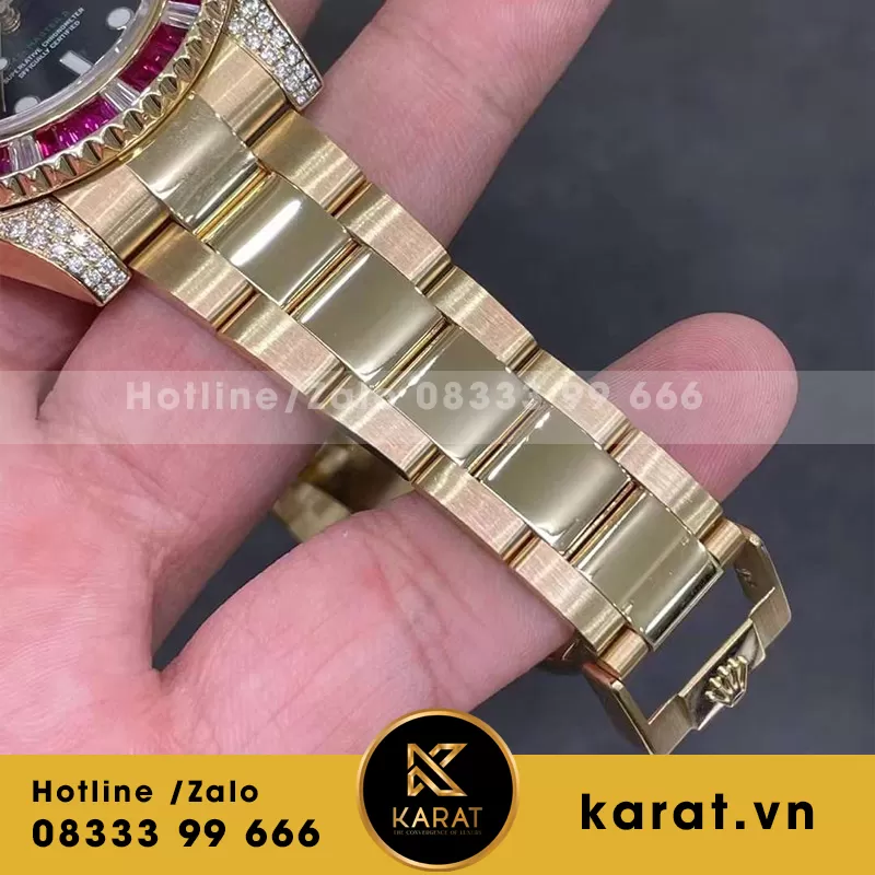 Rolex GMT master II 116758SARU vàng 18k - Ảnh 5