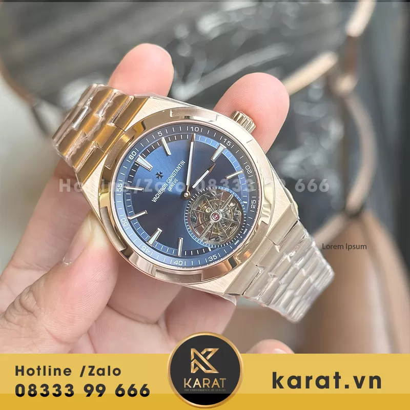 Đồng hồ vacheron constantin oversea tourbillon replica - Ảnh 5
