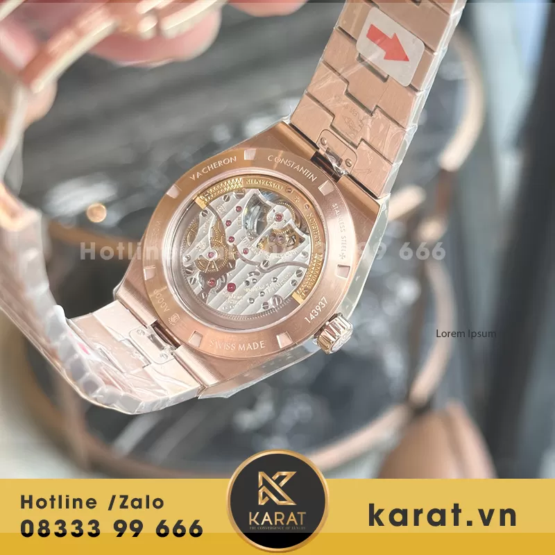 Đồng hồ vacheron constantin oversea tourbillon replica - Ảnh 4