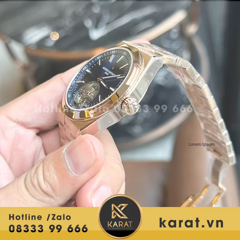 Đồng hồ vacheron constantin oversea tourbillon replica - Ảnh 3