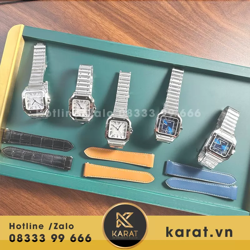 Cartier santos rep 11 - Ảnh 3