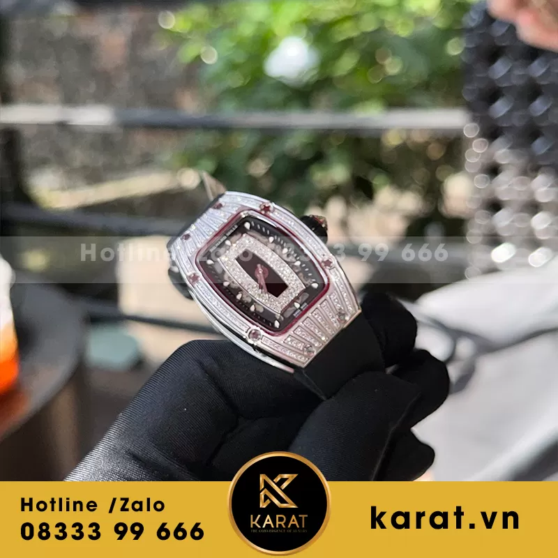 Richard mille RM07-01 full diamond - Ảnh 4