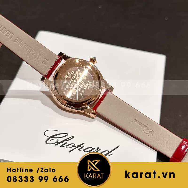 Chorpad Heure Du Diaman Silver Dial 139419 Full Kim Cương MOISS - Ảnh 5