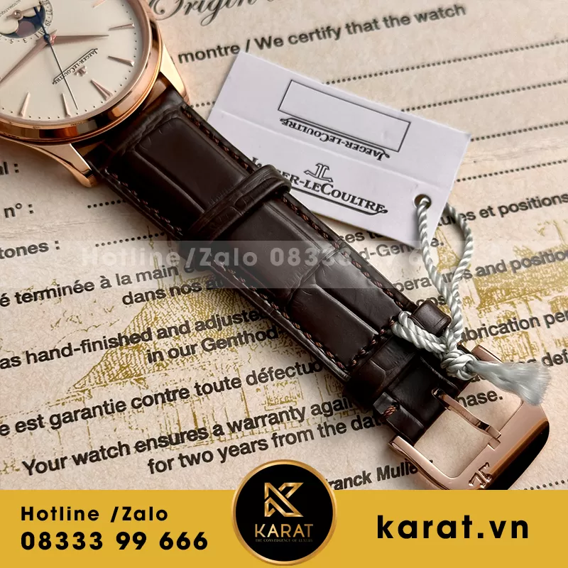 Jaeger LeCoultre Master Ultrathin máy cal925 super clone moonphase APS Factory - Ảnh 4