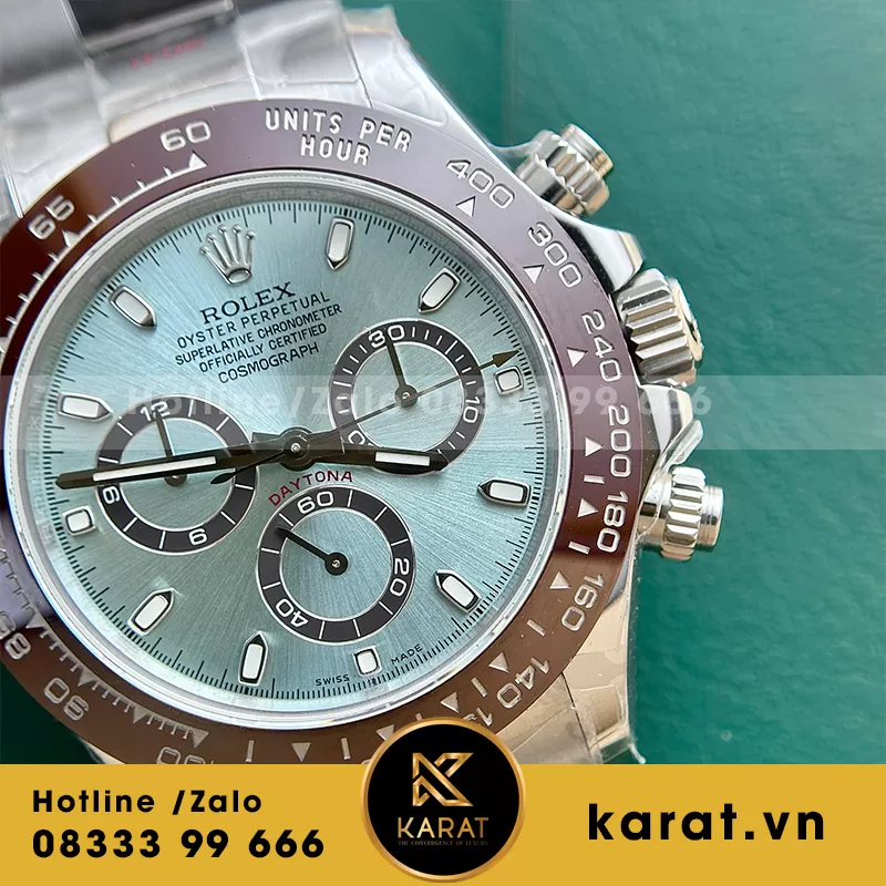 Rolex Cosmograph Daytona iceblue m126506 phiên bản VIP trọng lượng ~177 gram siêu nét - Ảnh 3