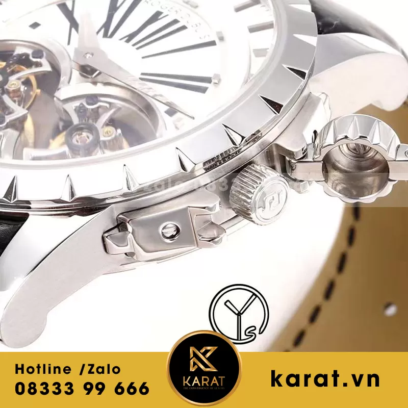 Đồng hồ Roger dubuis excalibur double tourbillon replica - Ảnh 6