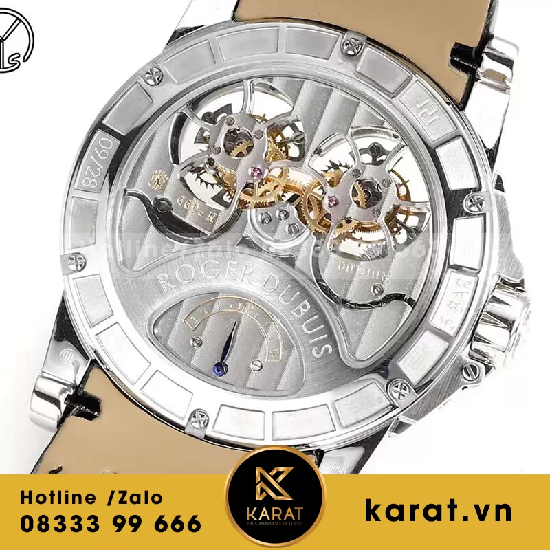 Đồng hồ Roger dubuis excalibur double tourbillon replica - Ảnh 5