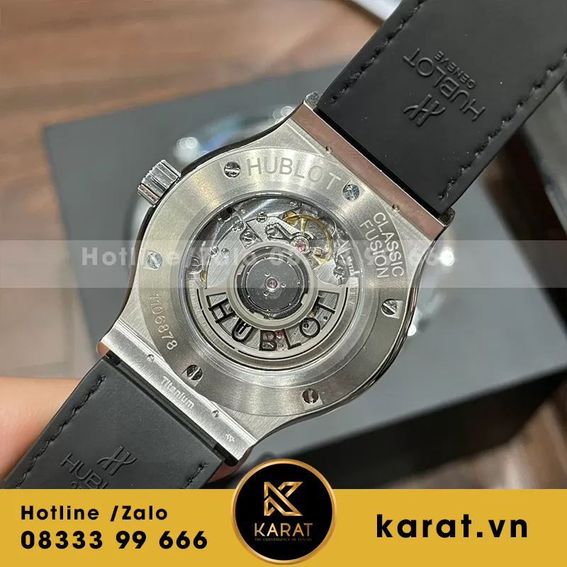 Đồng hồ hublot fusion độ kim cương moissanite - Ảnh 4