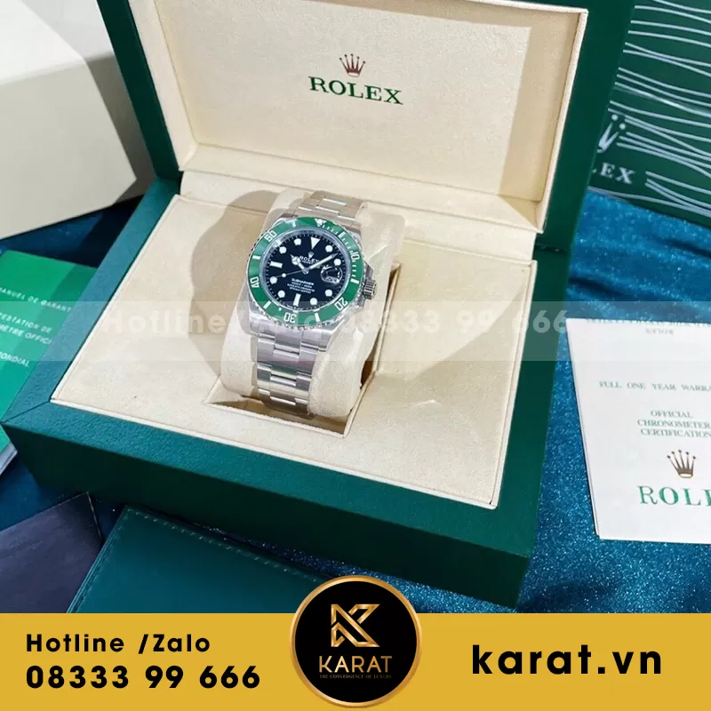 Đồng hồ rolex submariner 126610lv starbuck - Ảnh 5