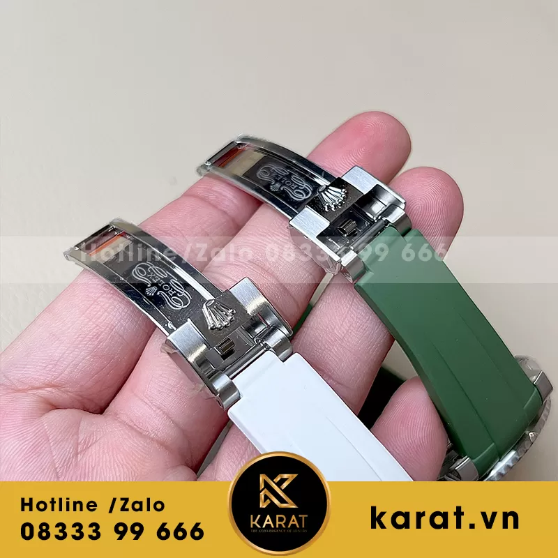 Đồng hồ rolex GMT dây ruberB - Ảnh 5