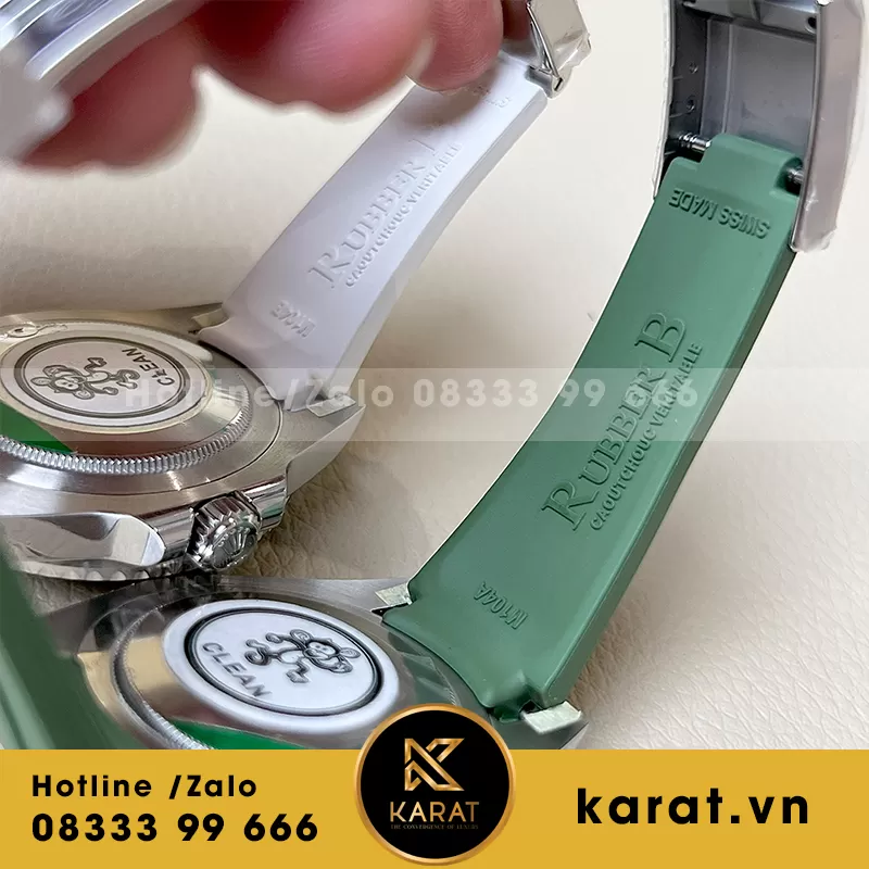 Đồng hồ rolex GMT dây ruberB - Ảnh 4