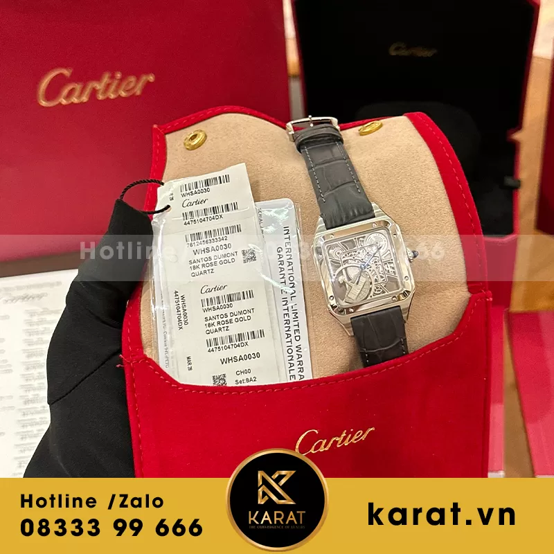 Đồng hồ cartier skeleton - Ảnh 4