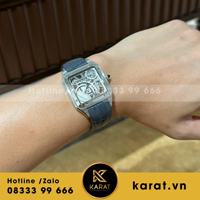 Đồng hồ cartier skeleton - Ảnh 3