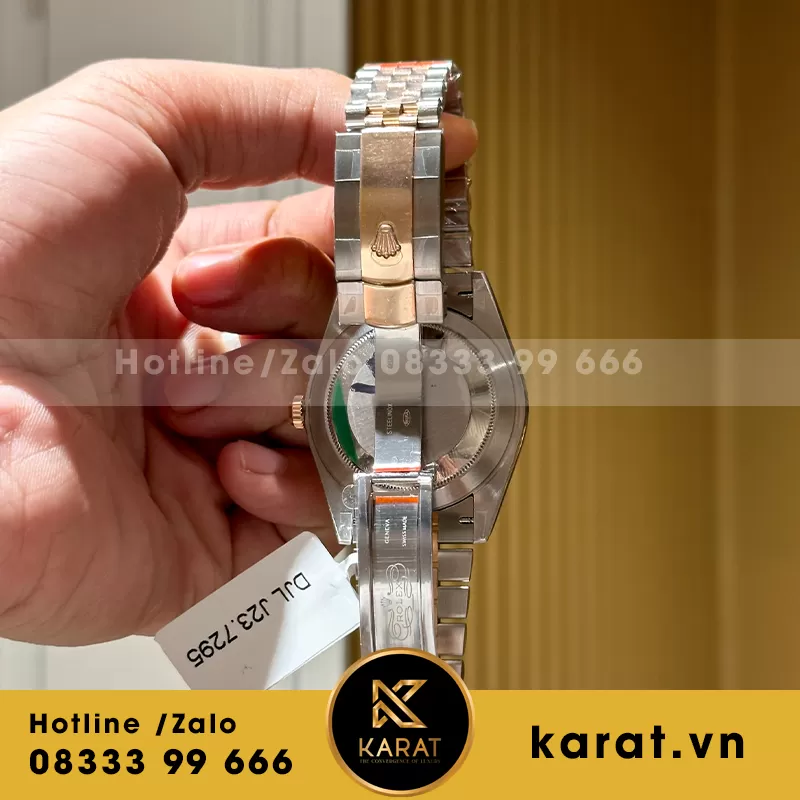 Rolex datejust bọc vàng máy 3235 - Ảnh 3