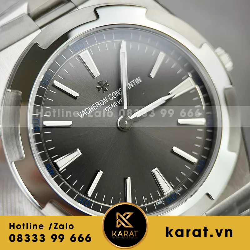 Đồng hồ vacheron constantin overseas grey dial - Ảnh 6
