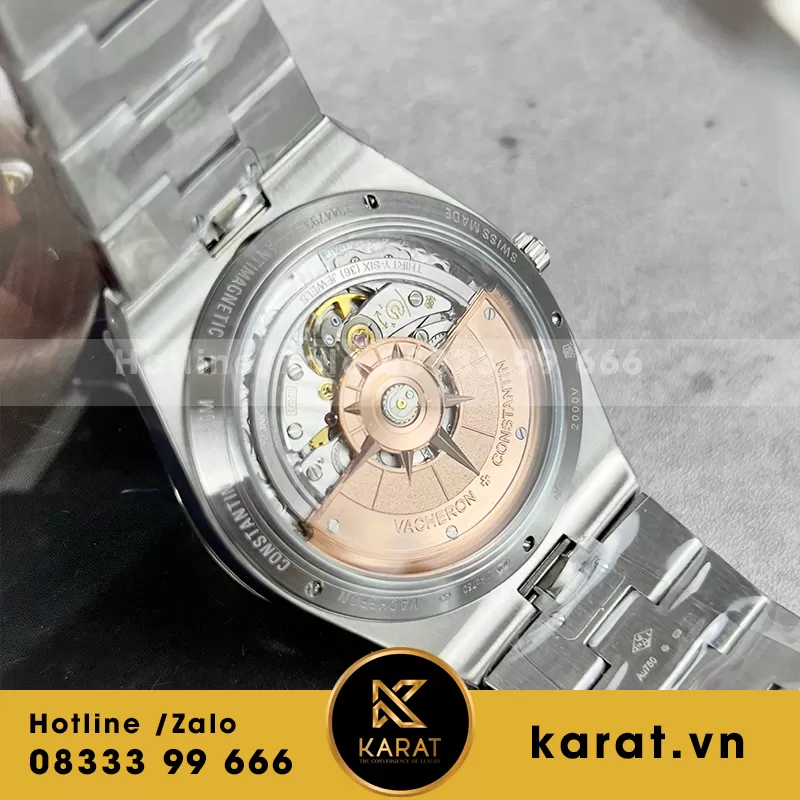 Đồng hồ vacheron constantin overseas grey dial - Ảnh 4